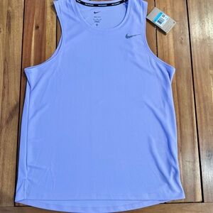 Nike Running - Miler Tank Top - Lavender